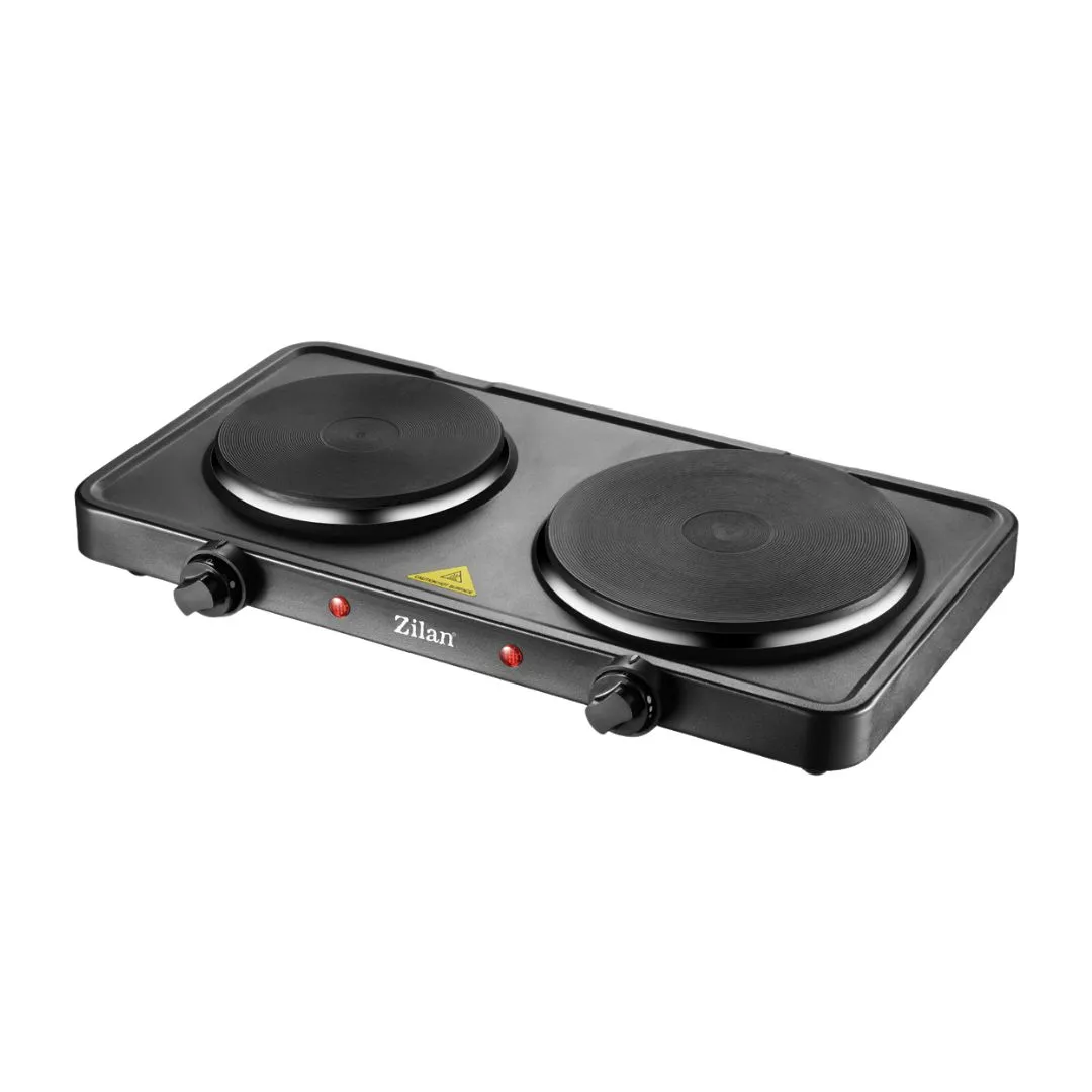 ZLN2181 Rešo električni sa dve ringle crni  | Tellux - Vaš put do savršenog doma