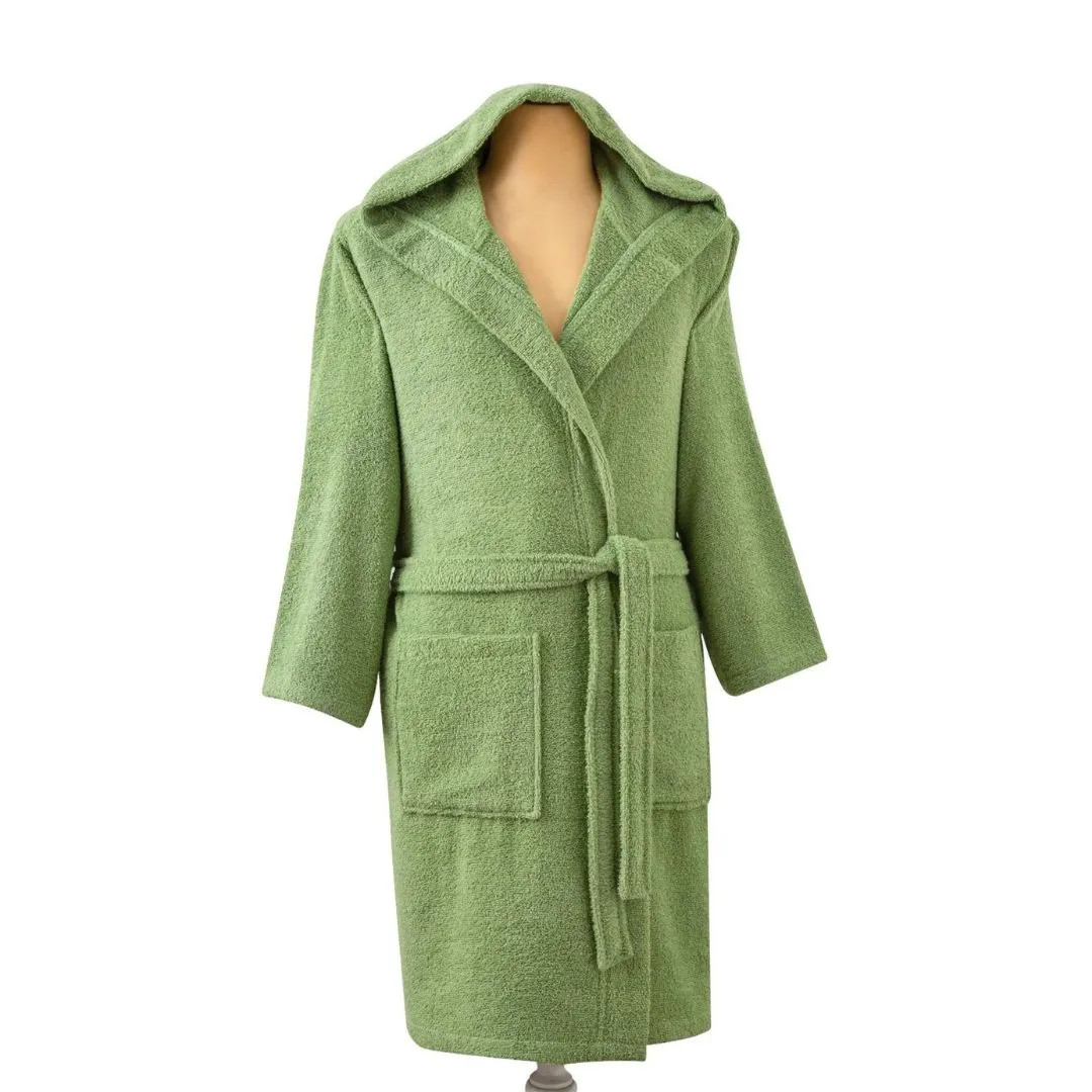 71306904 Tac pamučni bademantil 12-15god, zelena  | Tellux - Vaš put do savršenog doma