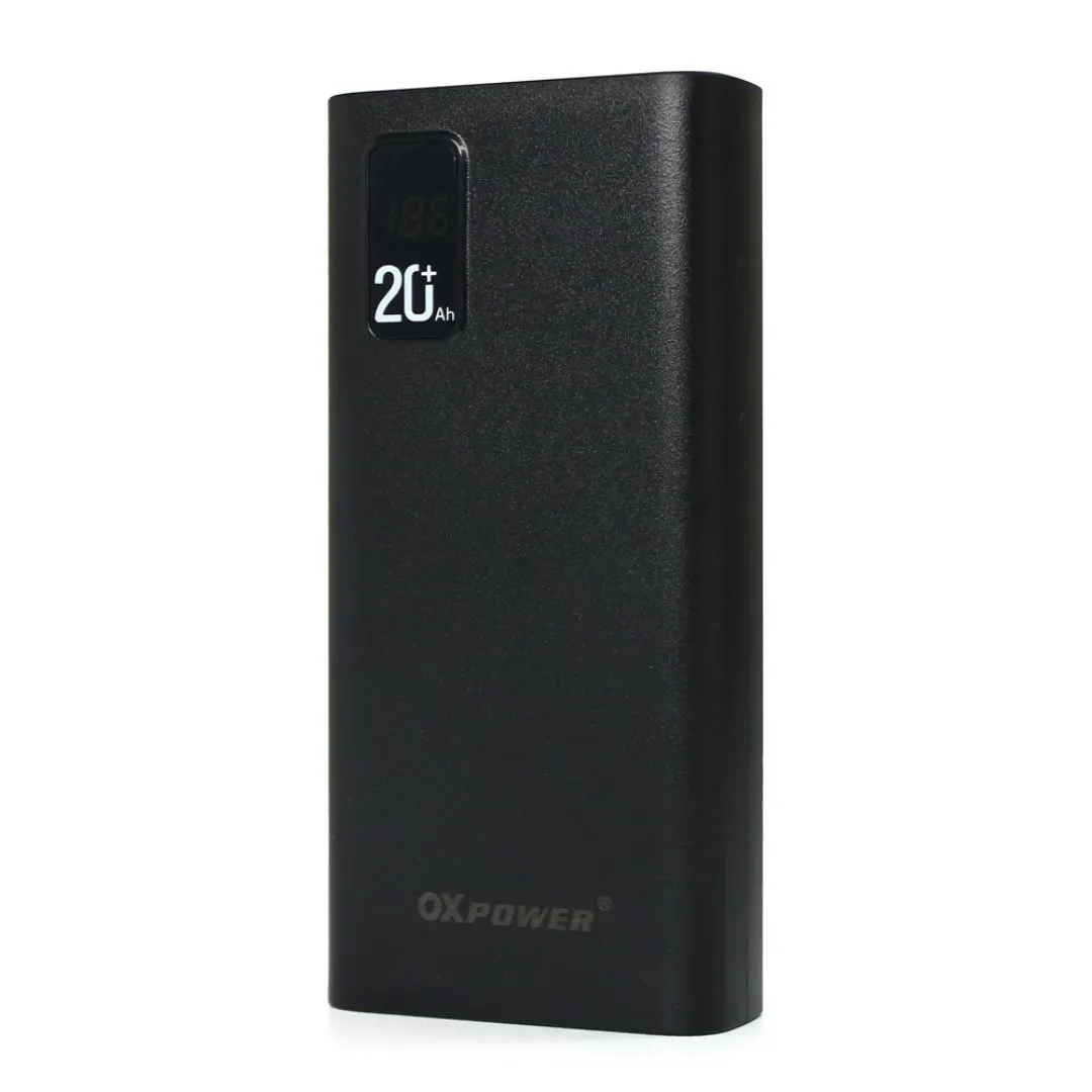 99412 Back up baterija Oxpower P20 20000 mAh crna  | Tellux - Vaš put do savršenog doma