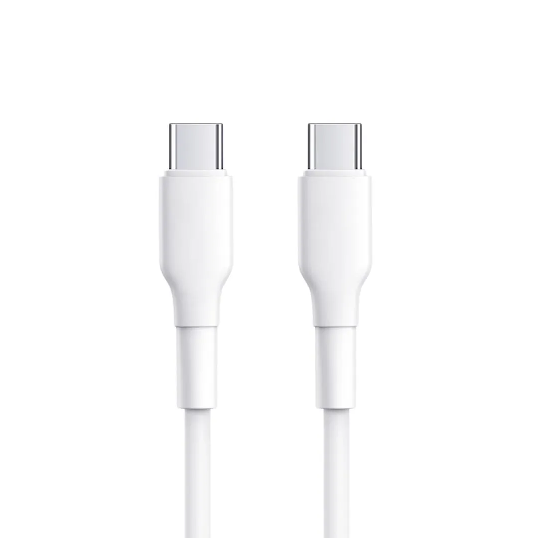 208306 Data Kabl Pluginn Pl-PD Type C na Type C beli 1m  | Tellux - Vaš put do savršenog doma