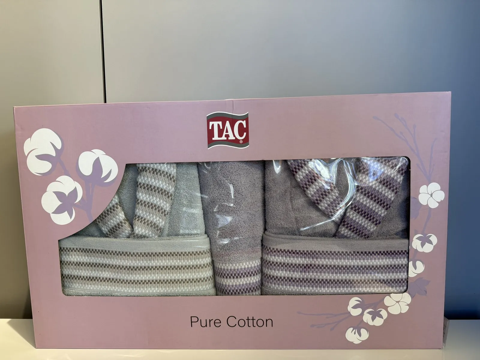 71312695 Tac Alba porodični set bademantila boja lavande  | Tellux - Vaš put do savršenog doma